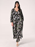 Abito Curvy stampa Floreale