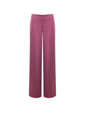 Pantalone palazzo in raso rosa antico Giorgia Palmas X Rinascimento