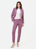 Pantalone rosa antico a sigaretta