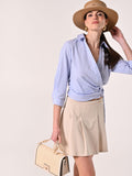 Camicia a Righe Incrociata