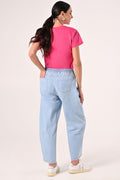 Jeans Palazzo con Coulisse