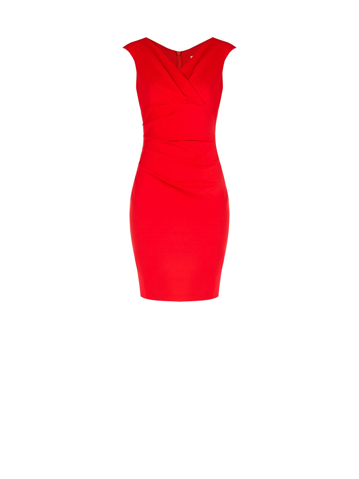 Tubino con scollo Incrociato Rosso