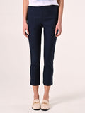 Pantaloni Skinny in Cotone Blu