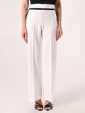 Pantaloni Palazzo Bicolor Black & White