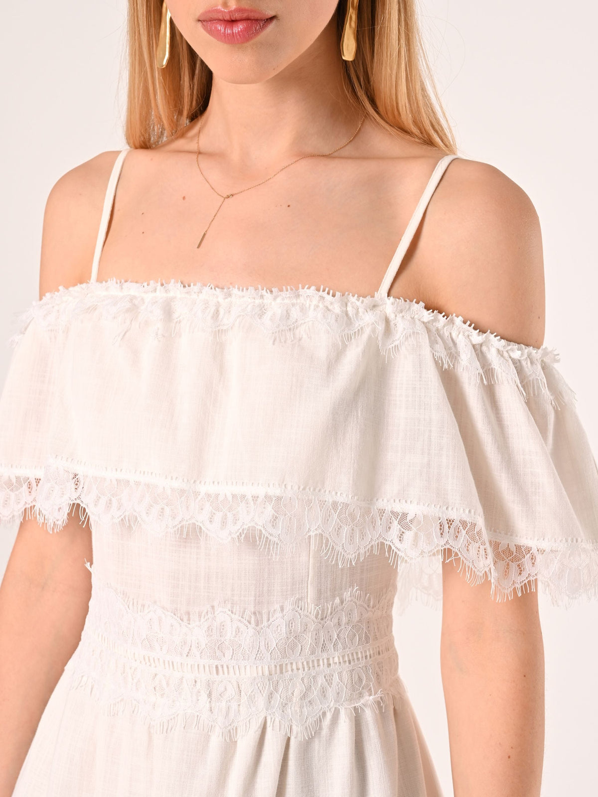 Abito in Cotone Midi