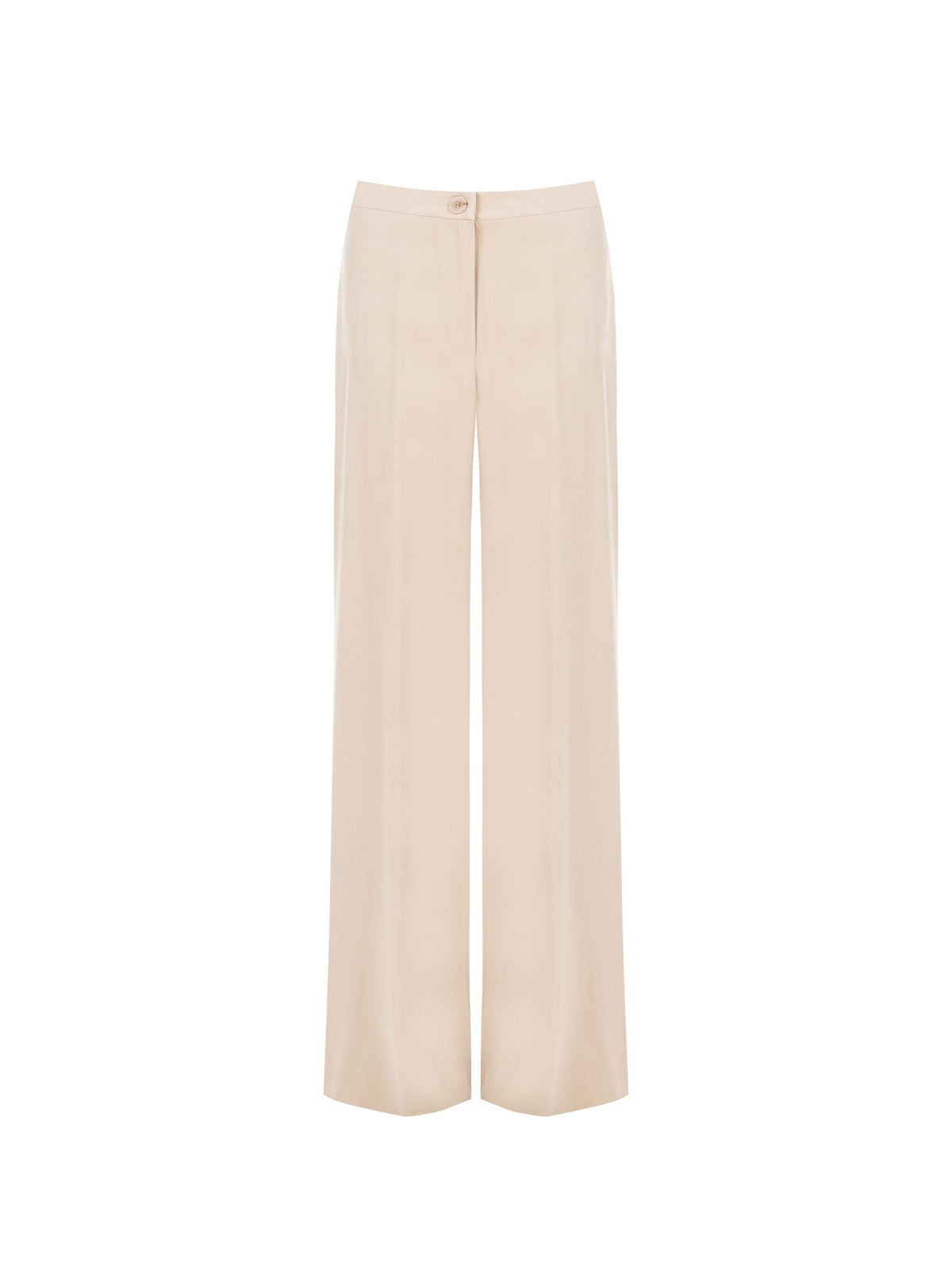 Pantalone a palazzo tortora beige in viscosa