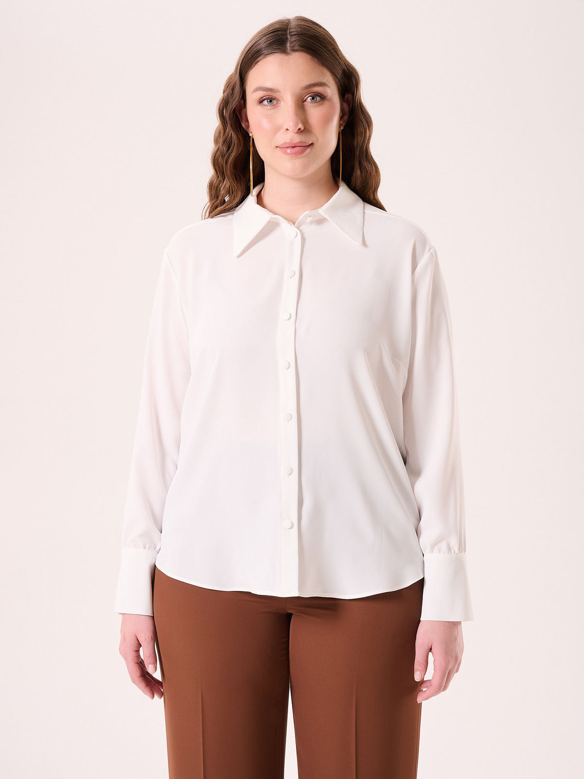 Camicia Curvy Bianca
