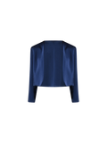 Coprispalle in Raso Blu