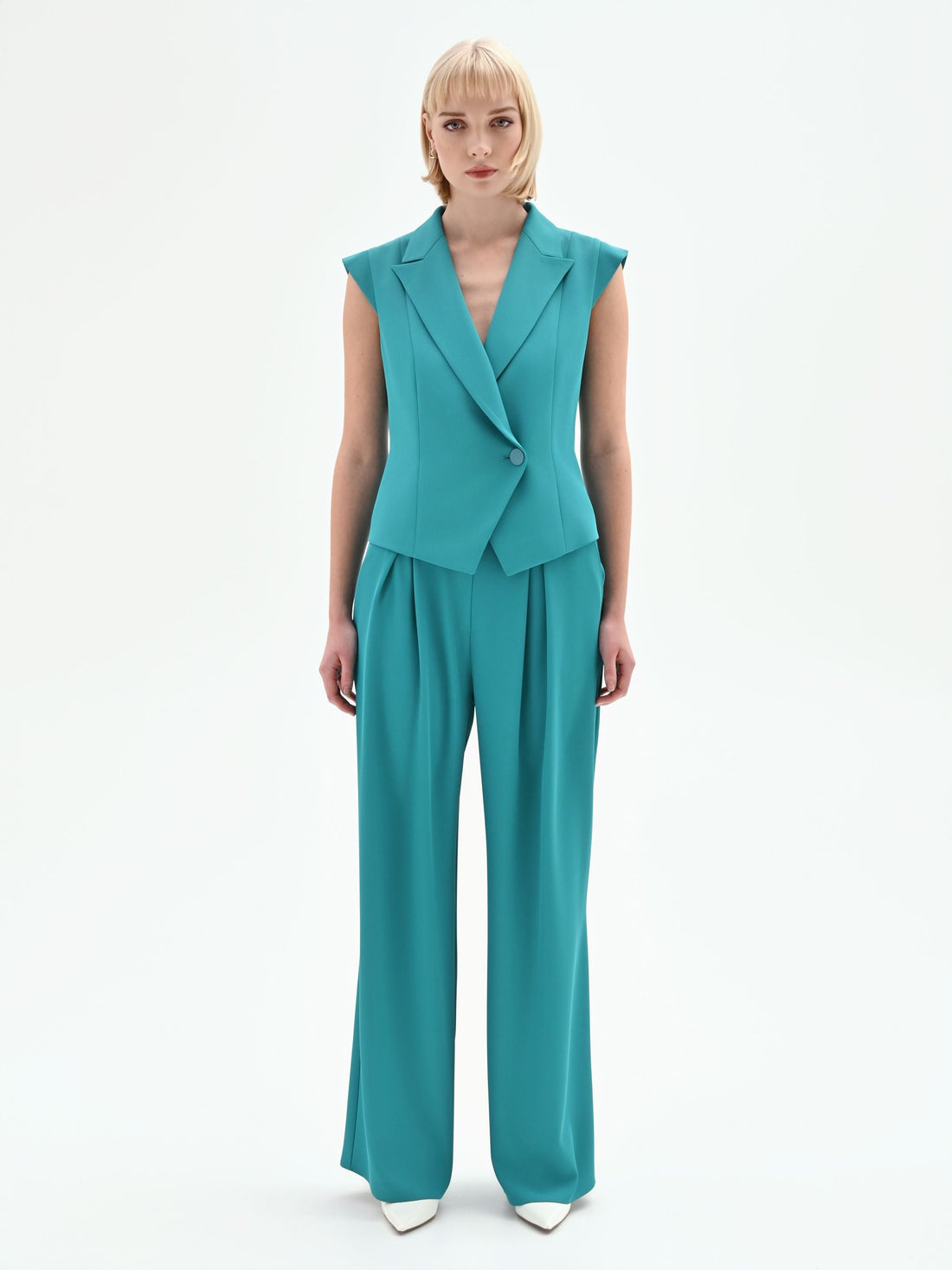 Gilet Studio verde smeraldo