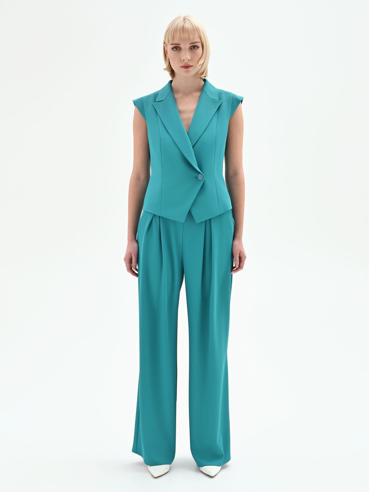 Gilet Studio verde smeraldo