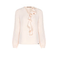 Blusa Rouche Rosa Chiaro