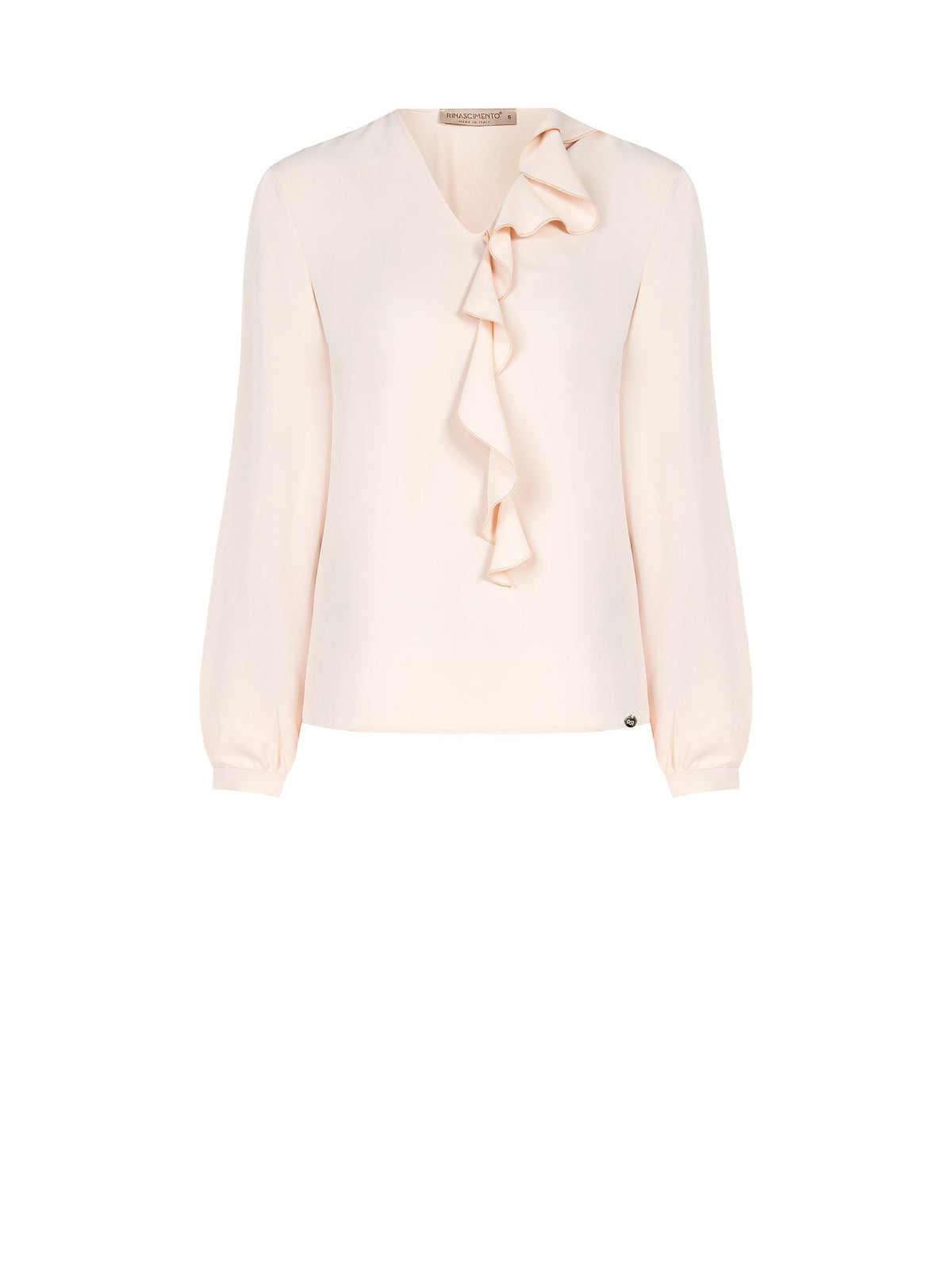 Blusa Rouche Rosa Chiaro