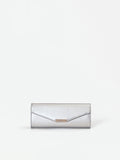 Pochette con texture metallizzata