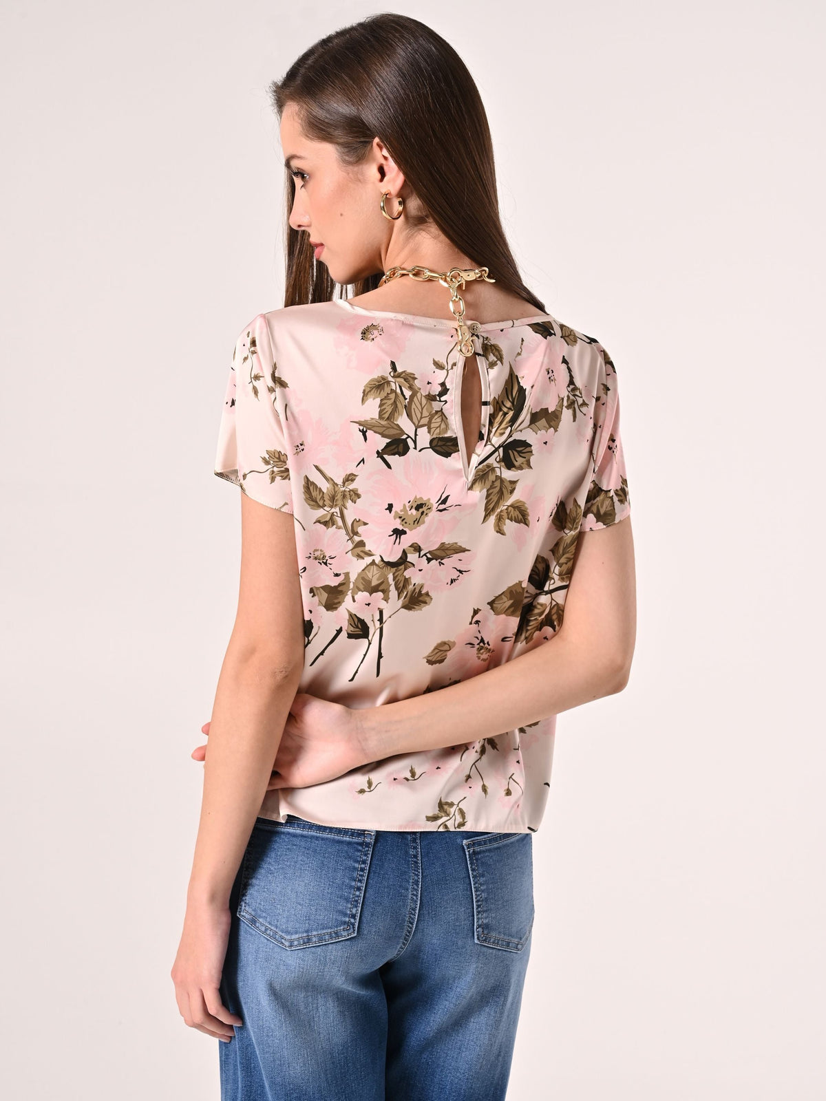 Blusa stampa Floreale