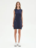 Abito blu in maglia marina