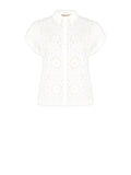 Camicia Curvy in Sangallo