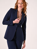 Giacca Blu in misto Viscosa
