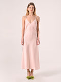 Abito Sottoveste in Raso Rosa Chiaro