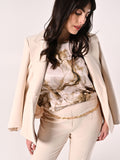 Blusa Curvy Marmorizzato