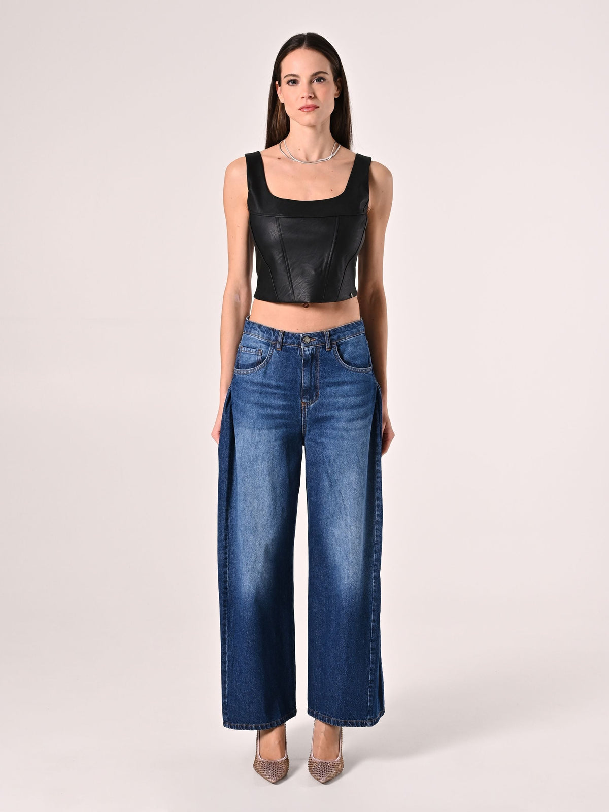 Jeans Ampi Scuri