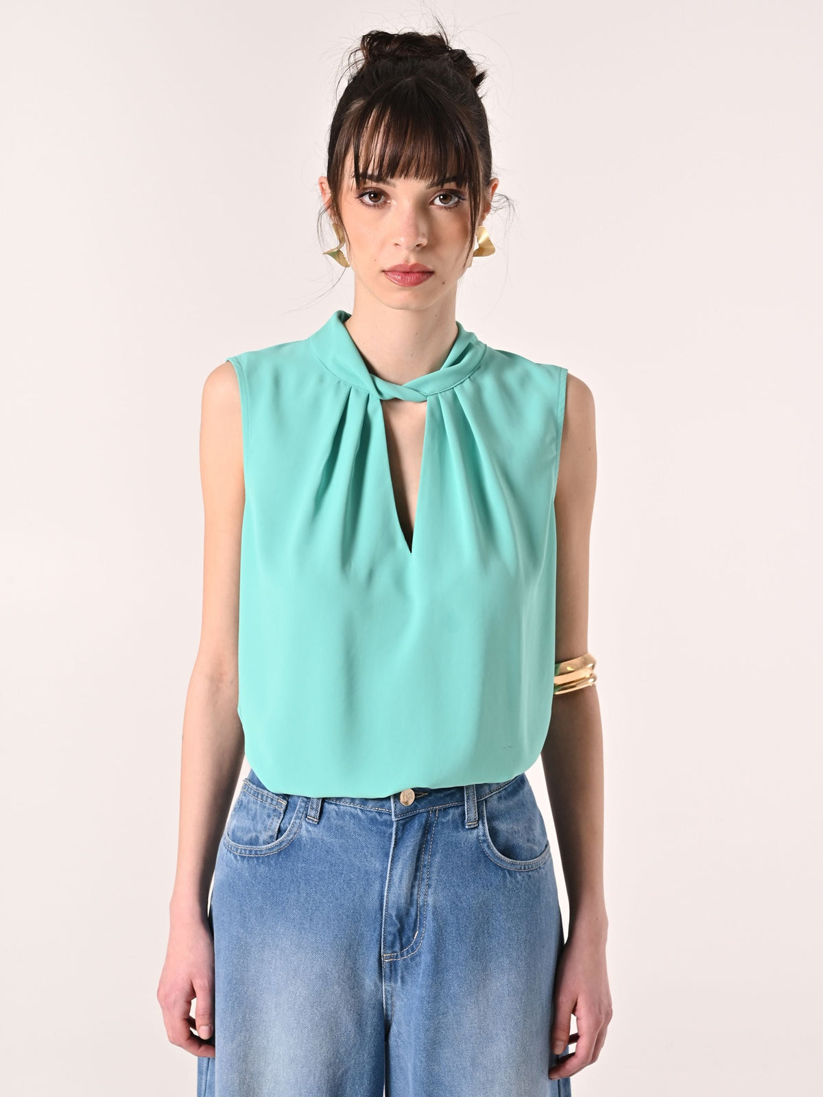 Top Verde Acqua