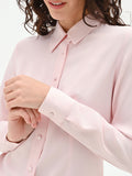 Camicia a scatoletta rosa chiaro