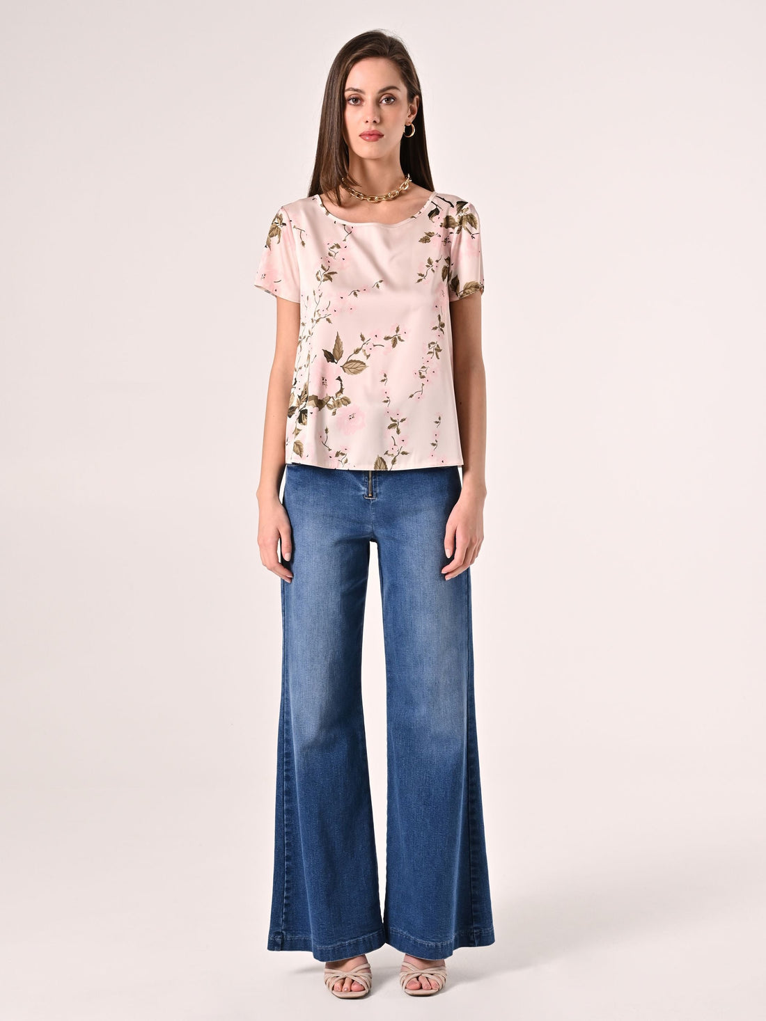 Blusa stampa Floreale