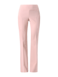 Pantaloni in Tessuto Tecnico Rosa Chiaro con Fascione in Vita