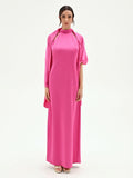 Stola fucsia in raso