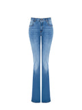 Jeans Flared Lavaggio chiaro
