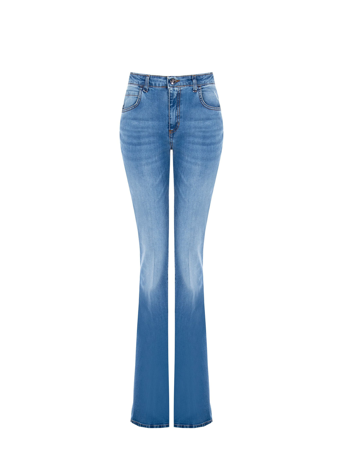 Jeans Flared Lavaggio chiaro