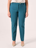 Pantaloni Curvy Verde Reale