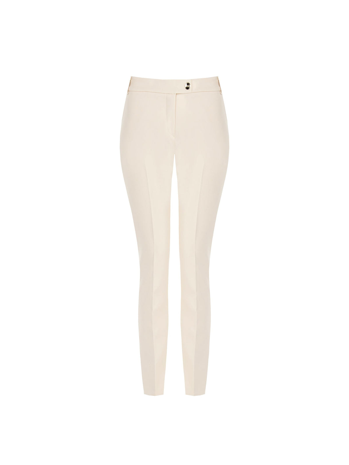Pantaloni Beige Chiaro in Tessuto Tecnico