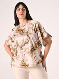 Blusa Curvy Marmorizzato