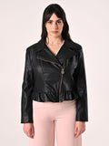 Giacca Curvy in Similpelle