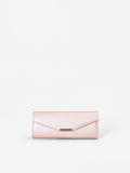 Pochette rosa con texture glitterata