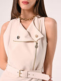 Abito Chiodo Beige