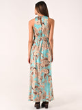Abito Lungo stampa Paisley