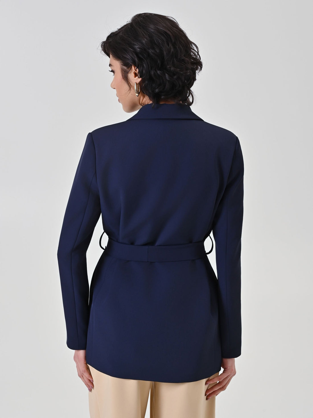 Giacca vestaglia blu