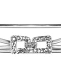 Cintura argento elastica