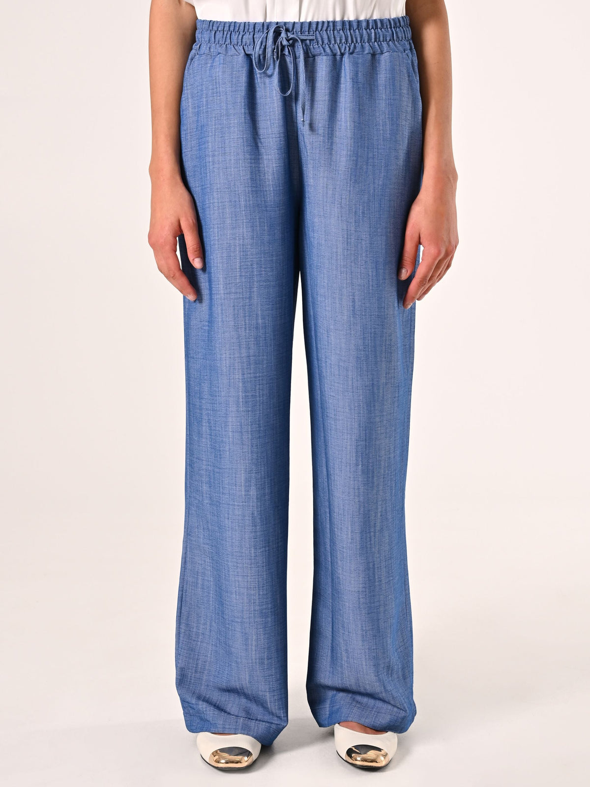 Pantaloni in Chambray