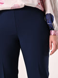 Pantaloni Curvy Blu