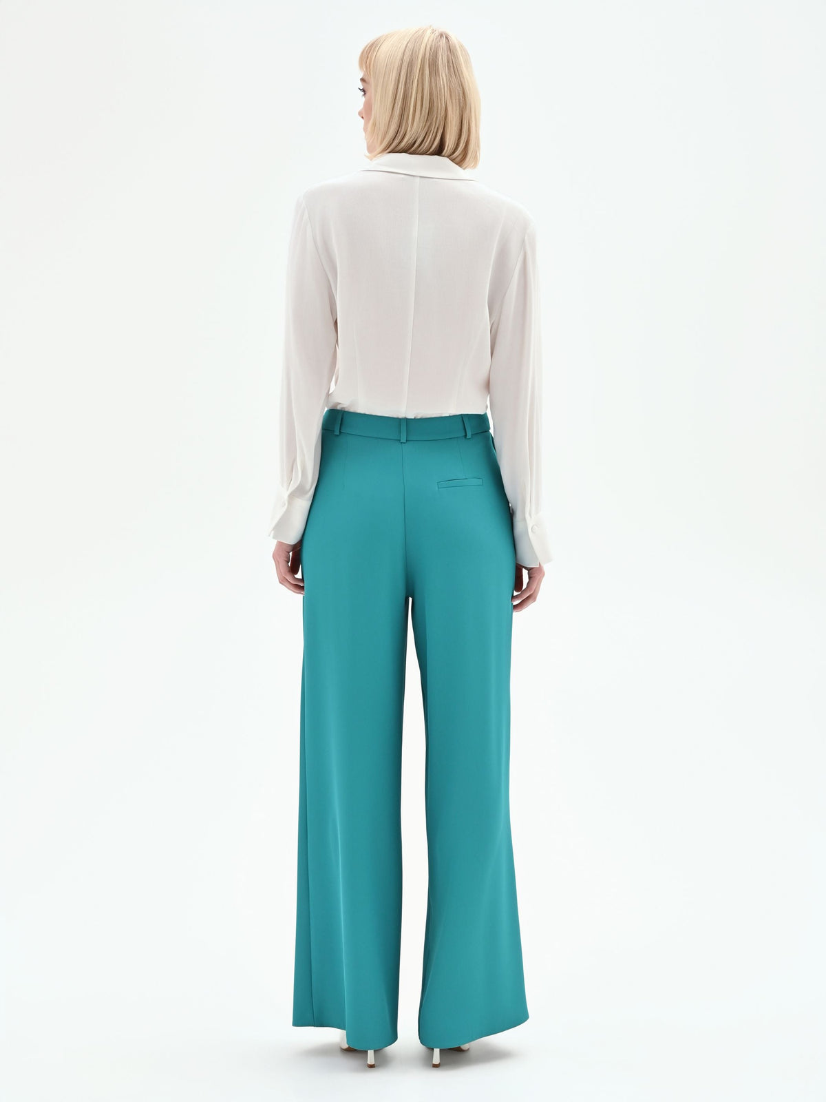 Pantalone Studio sartoriale verde smeraldo