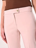 Pantaloni Rosa Chiaro in Tessuto Tecnico