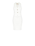 Tubino Bianco Gilet