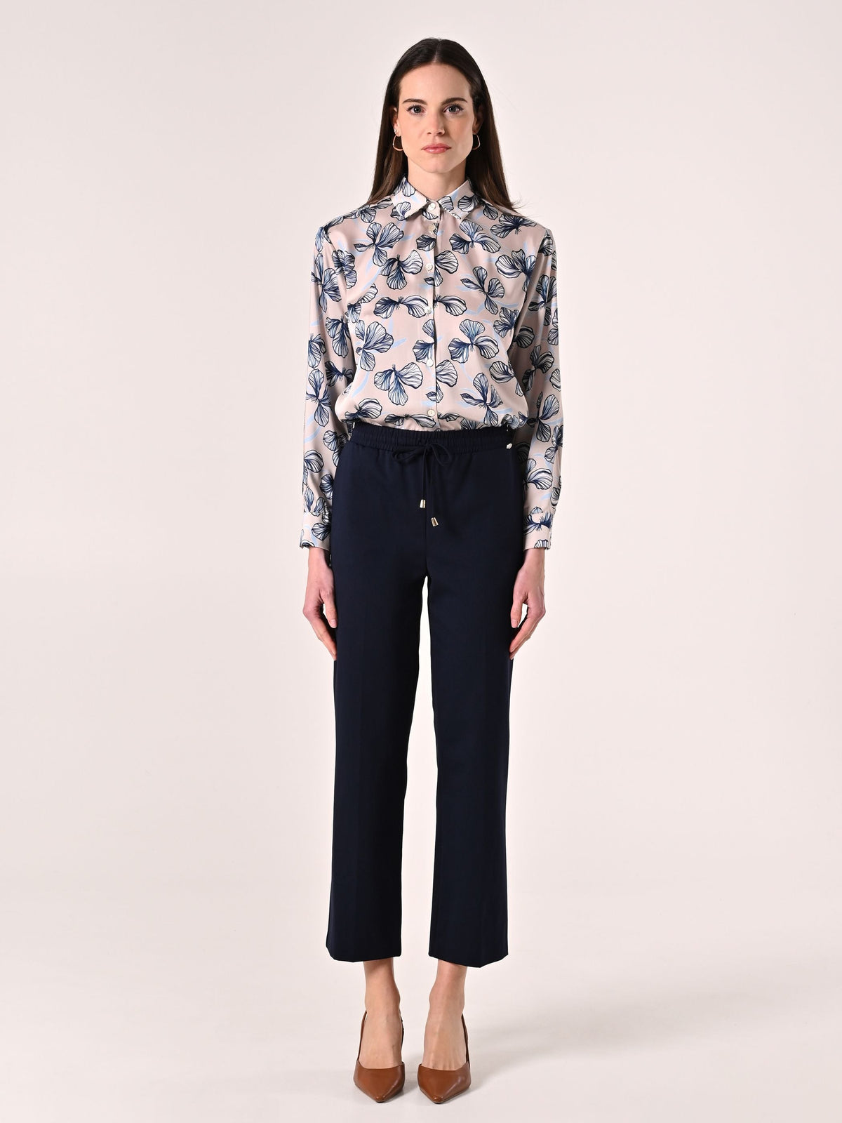 Pantaloni Blu in Punto Milano