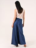 Pantaloni Ampi in Chambray