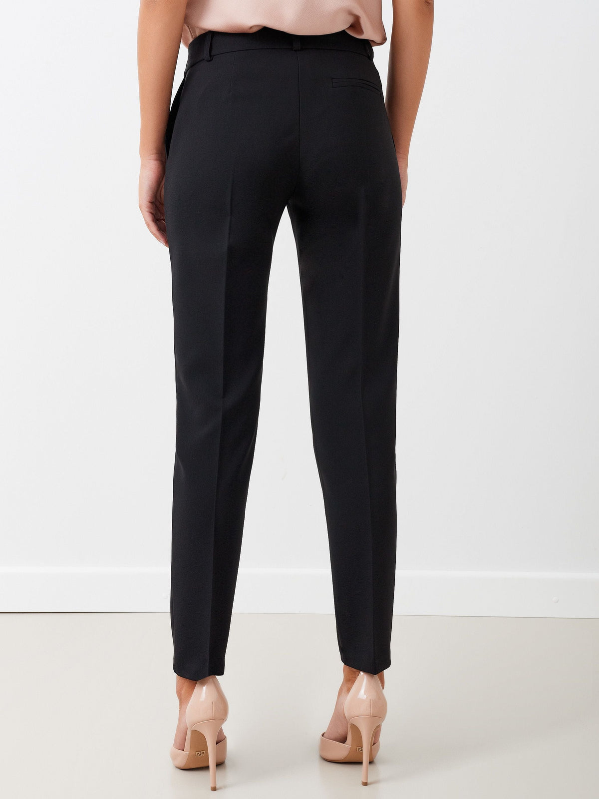 Pantaloni Slim in Tessuto Tecnico