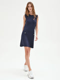 Abito blu in maglia marina