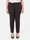 Pantalone Curvy a sigaretta moro marrone